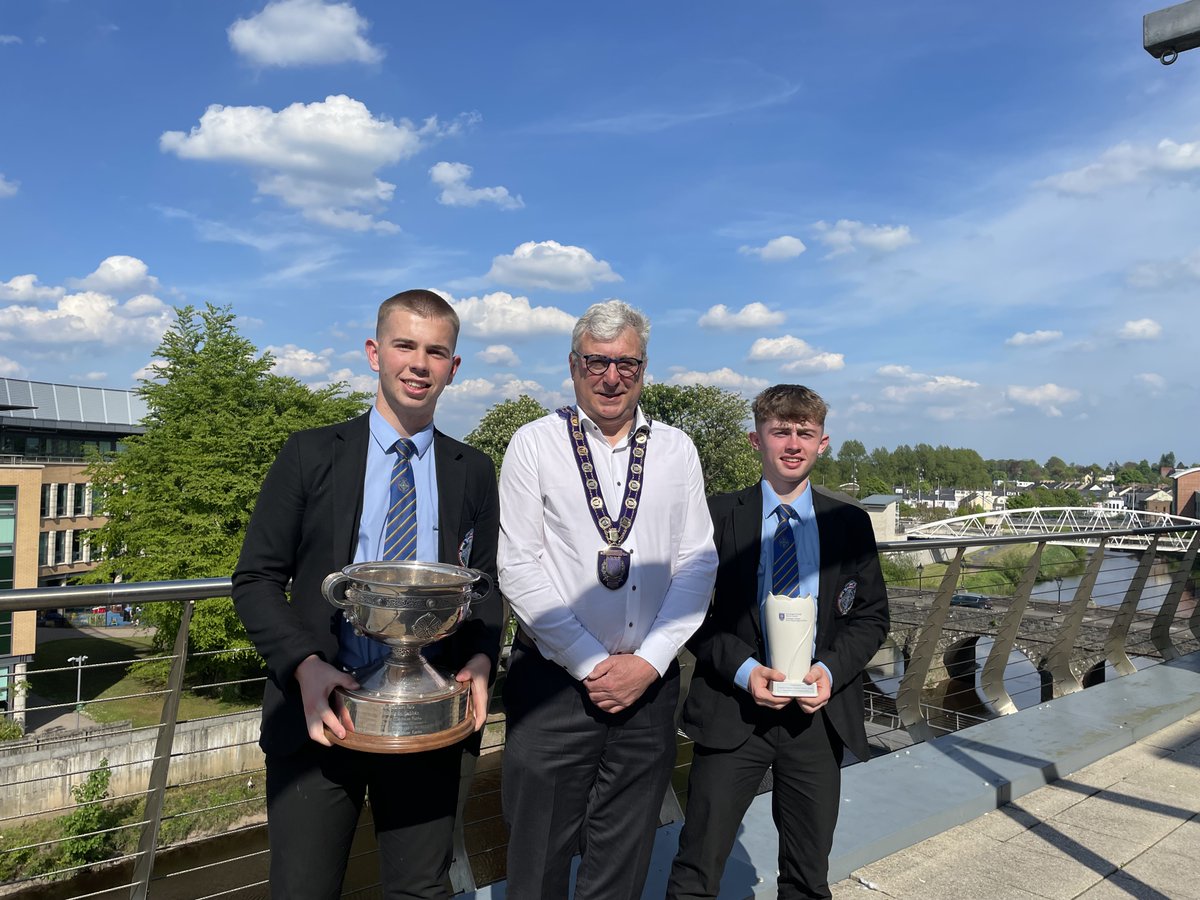 Fermanagh & Omagh District Council (@fermanaghomagh) on Twitter photo 🏆Recently the <a href="/ChairFODC/">Chair Fermanagh & Omagh</a> Councillor John McClaughry, hosted a reception for the Omagh CBS Rannafast Cup Champions
🌟They are the first team in the school to win the Dalton, Corn na Og, Oisin McGrath & Rannafast titles in successive seasons
Read more👉bit.ly/3SmRHyT 🏆Recently the <a href="/ChairFODC/">Chair Fermanagh & Omagh</a> Councillor John McClaughry, hosted a reception for the Omagh CBS Rannafast Cup Champions
🌟They are the first team in the school to win the Dalton, Corn na Og, Oisin McGrath & Rannafast titles in successive seasons
Read more👉bit.ly/3SmRHyT