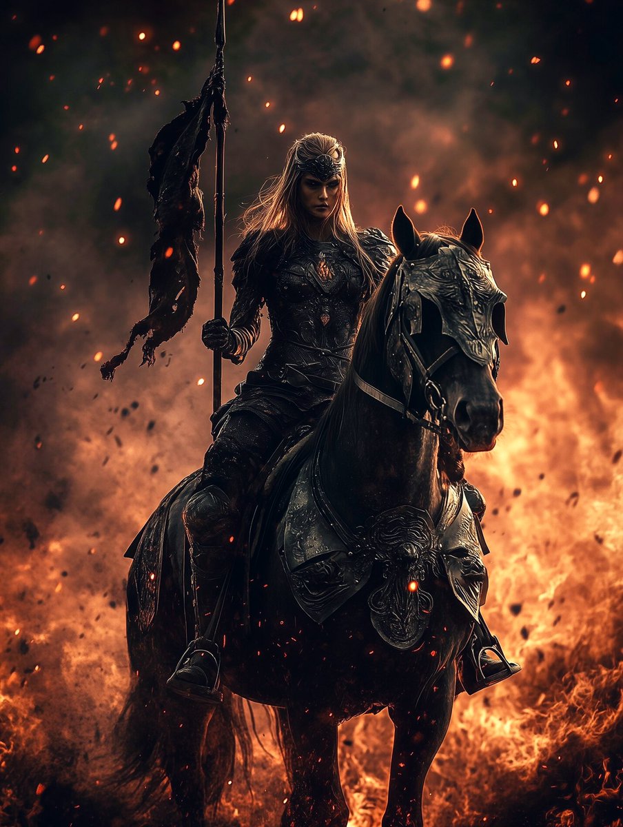 rjchicago's tweet image. QT Rogue Guardian 🔥🔥

At the mouth of hell, she stands as the last savior of hope, a lone guardian protecting against the endless nightmare. 🔥