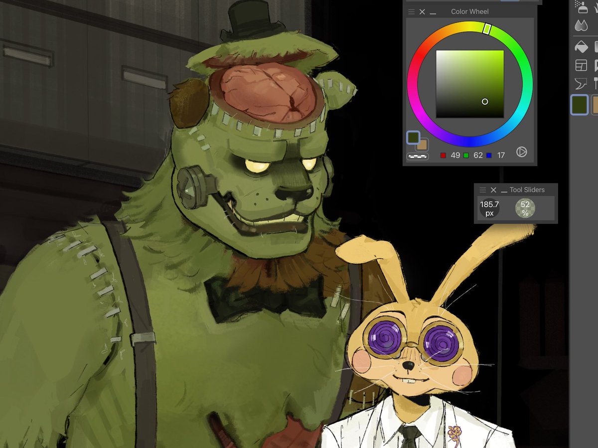 S0UL82's tweet image. what a lovely couple #fnaf
