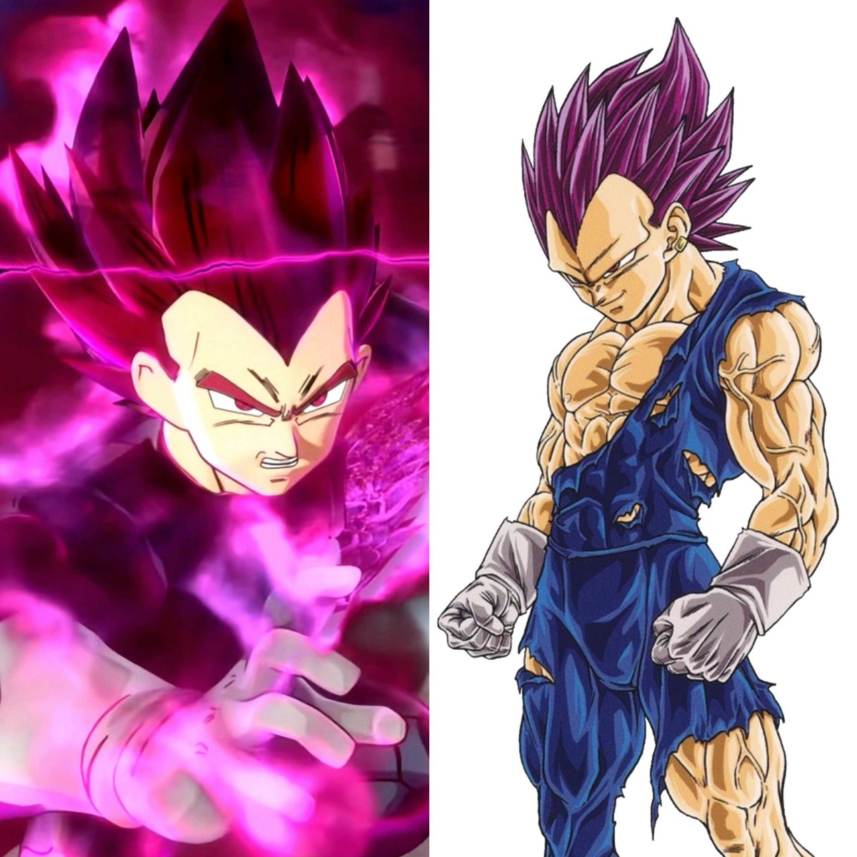 I still think it's so fucking funny that even the game devs are tired of not being able to add Ultra Ego Vegeta in their games that they just made up their own version to avoid Shueisha's dumbass 💀