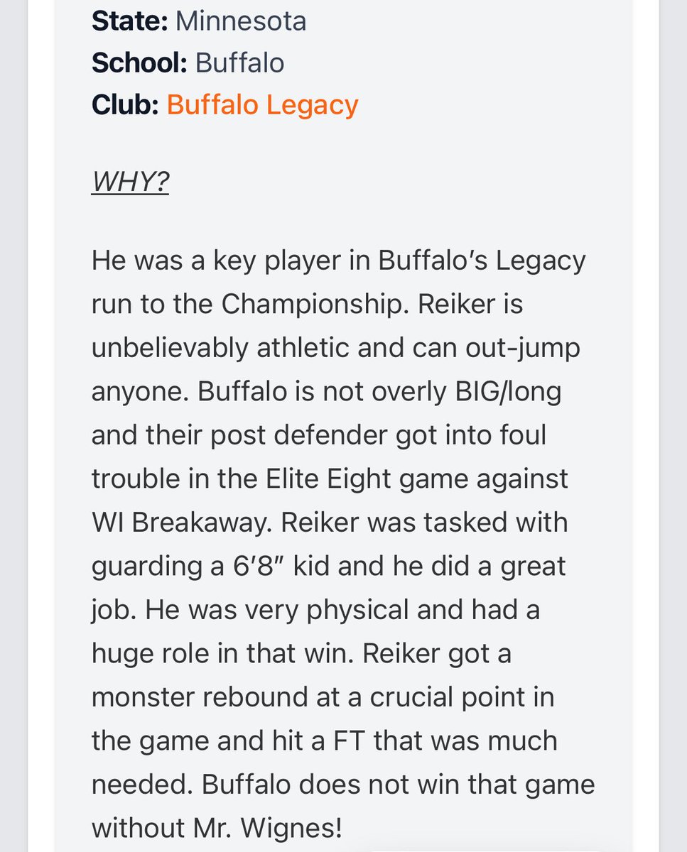 👀 <a href="/wReiker11/">Reiker Wignes</a> Huge impact this weekend!!