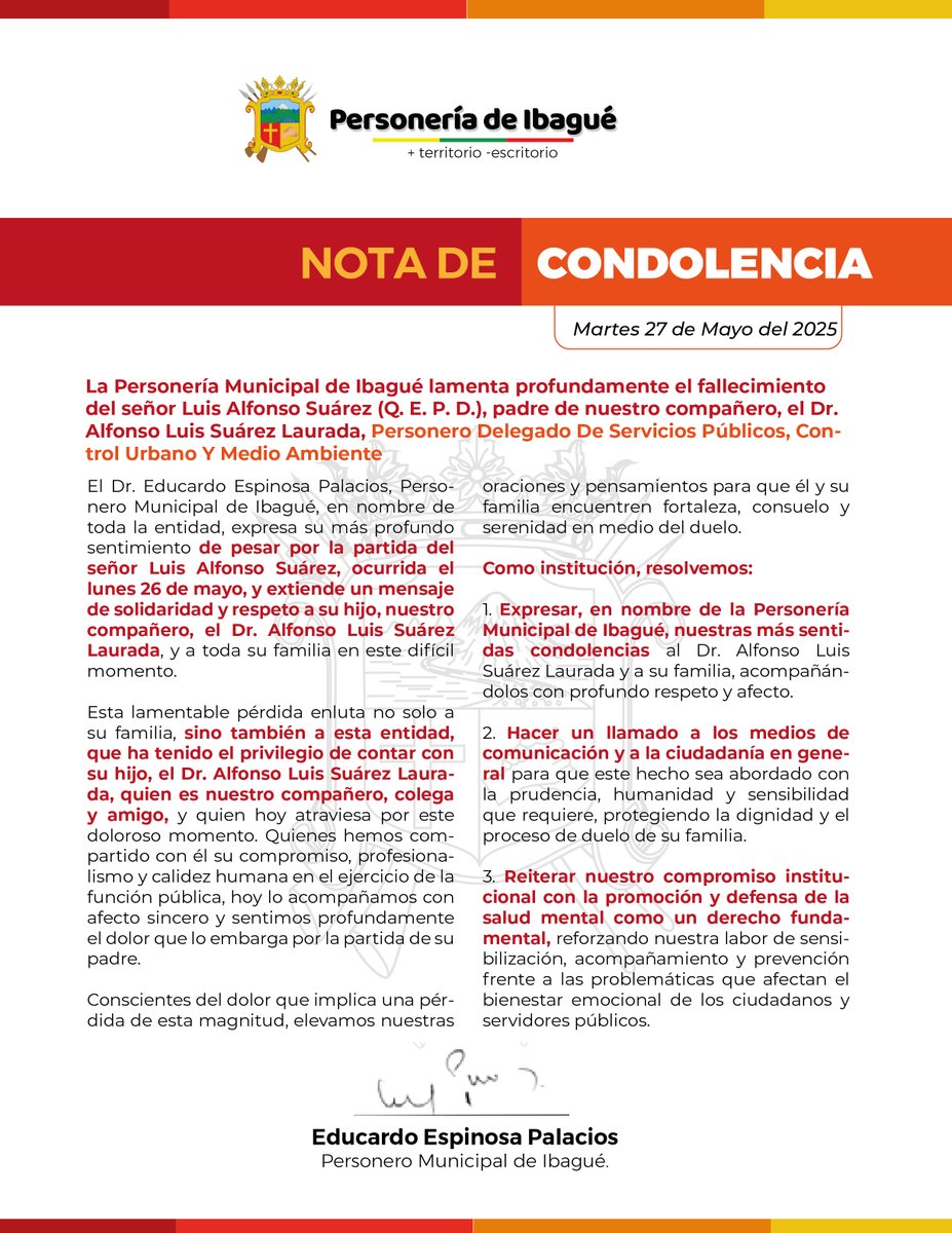 Personería Municipal de Ibagué (@persoibague) on Twitter photo 