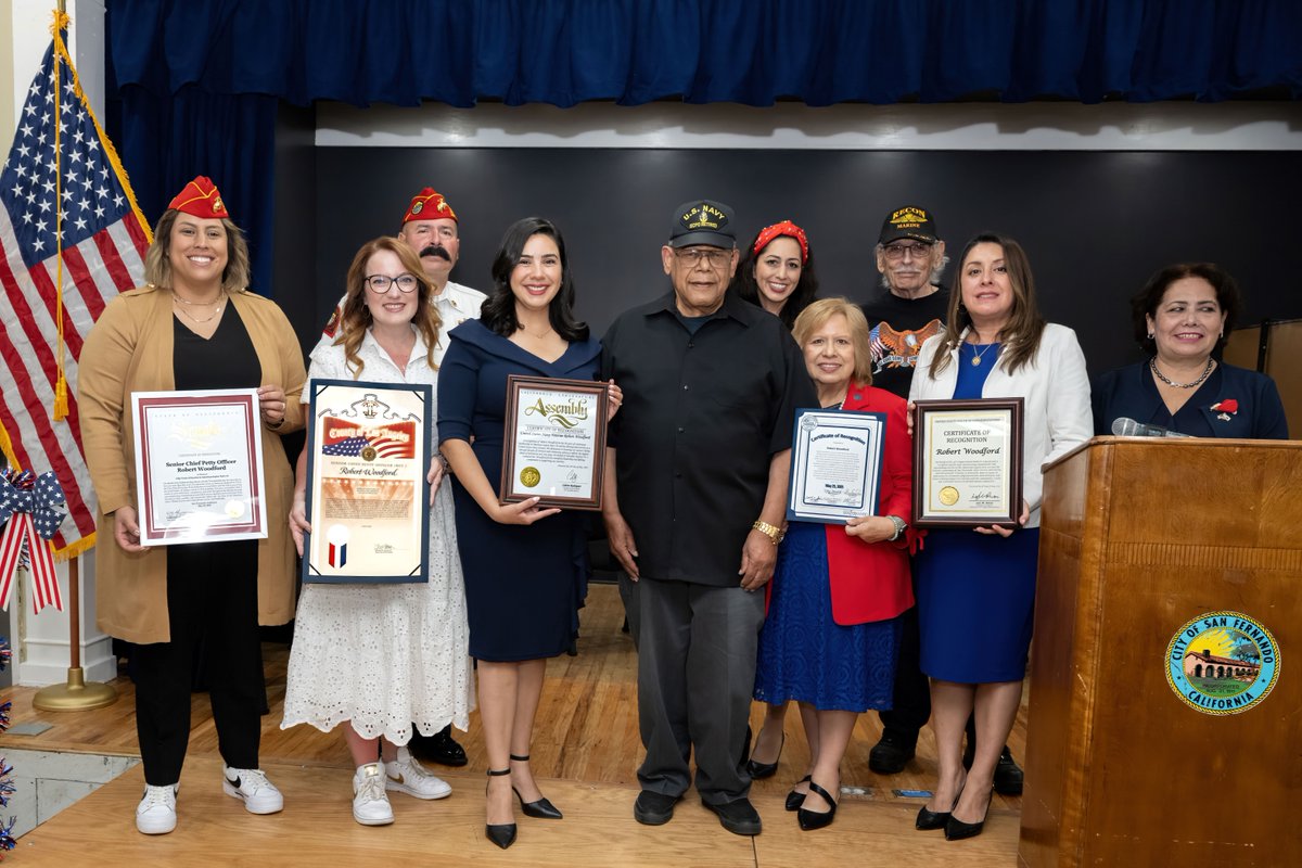 LindseyPHorvath's tweet photo. The spirit of service lives right here in LA County. 

I was grateful to thank our SFV veterans and American Legion Post 176 (San Fernando) with @citysanfernando this Memorial Day. https://t.co/6XUWFG63QT