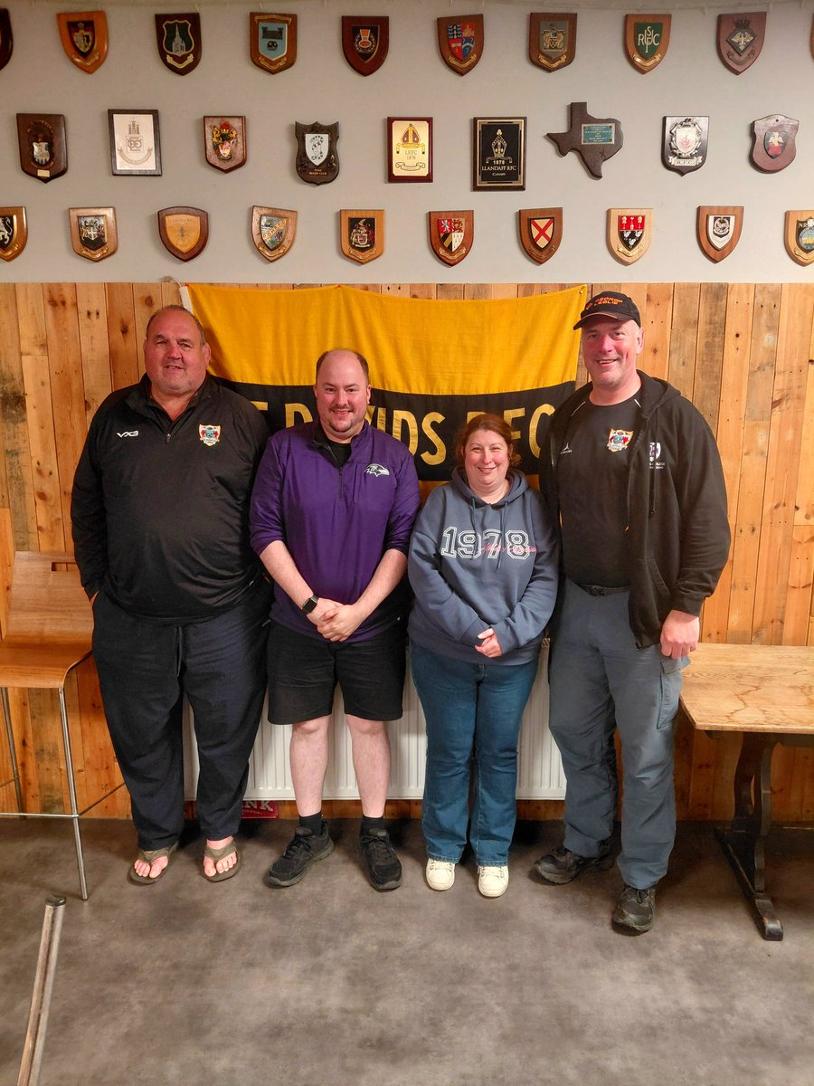 fayedavies29's tweet image. Big thanks @stdavidsrfc
for meeting to complete Club Toolkit Review with me this evening
and being positive of new ways of working.Discussed projects and funding also.Keep up the hard work at the club by fantastic volunteers 🏉🌟
@WRU_Scarlets @WRU_Community