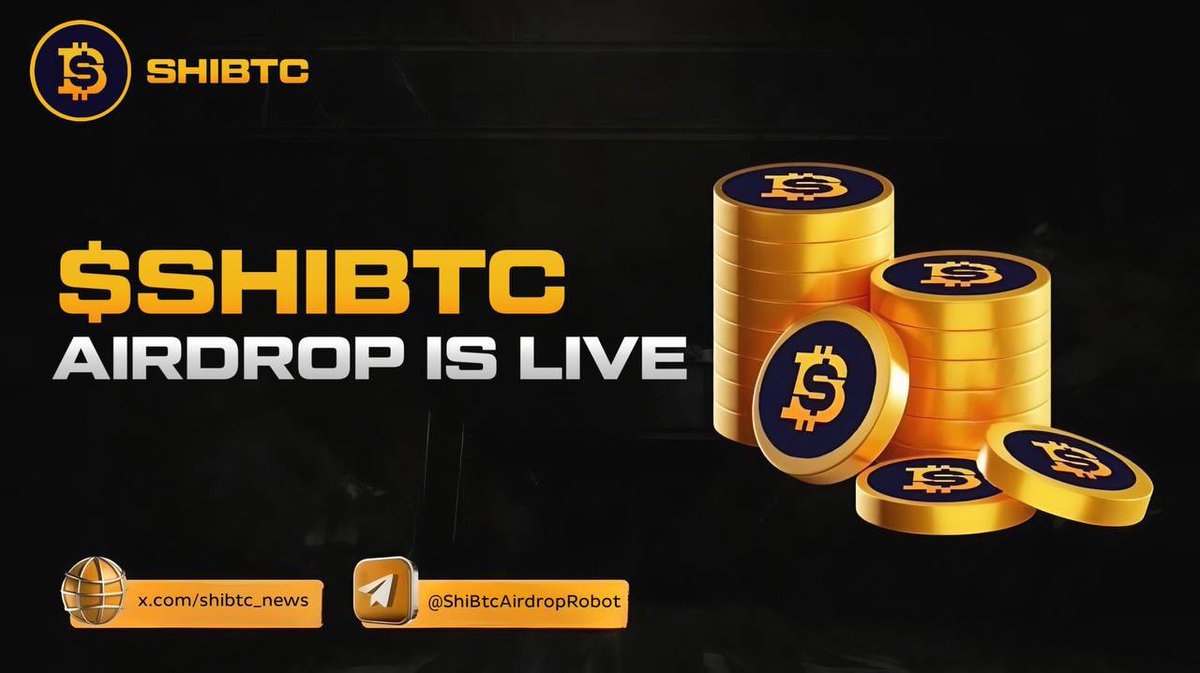 💥 SuperDefi X <a href="/ShiBTC_News/">SHI BTC</a> BIG #AirdropGiveaway 💥

🪂 New Airdrop: SHIBTC  
🫂 Join Reward: 0.50 SHIBTC   
🎁 Refer Reward: 0.20 SHIBTC 

👀 How to Join:  
✅ Follow <a href="/SuperDefi_Dao/">SuperDefi</a> &amp; t.me/ShiBtcNews
✅ Like, Retweet, and Tag 3 Friends  
✅ Complete all tasks in the
