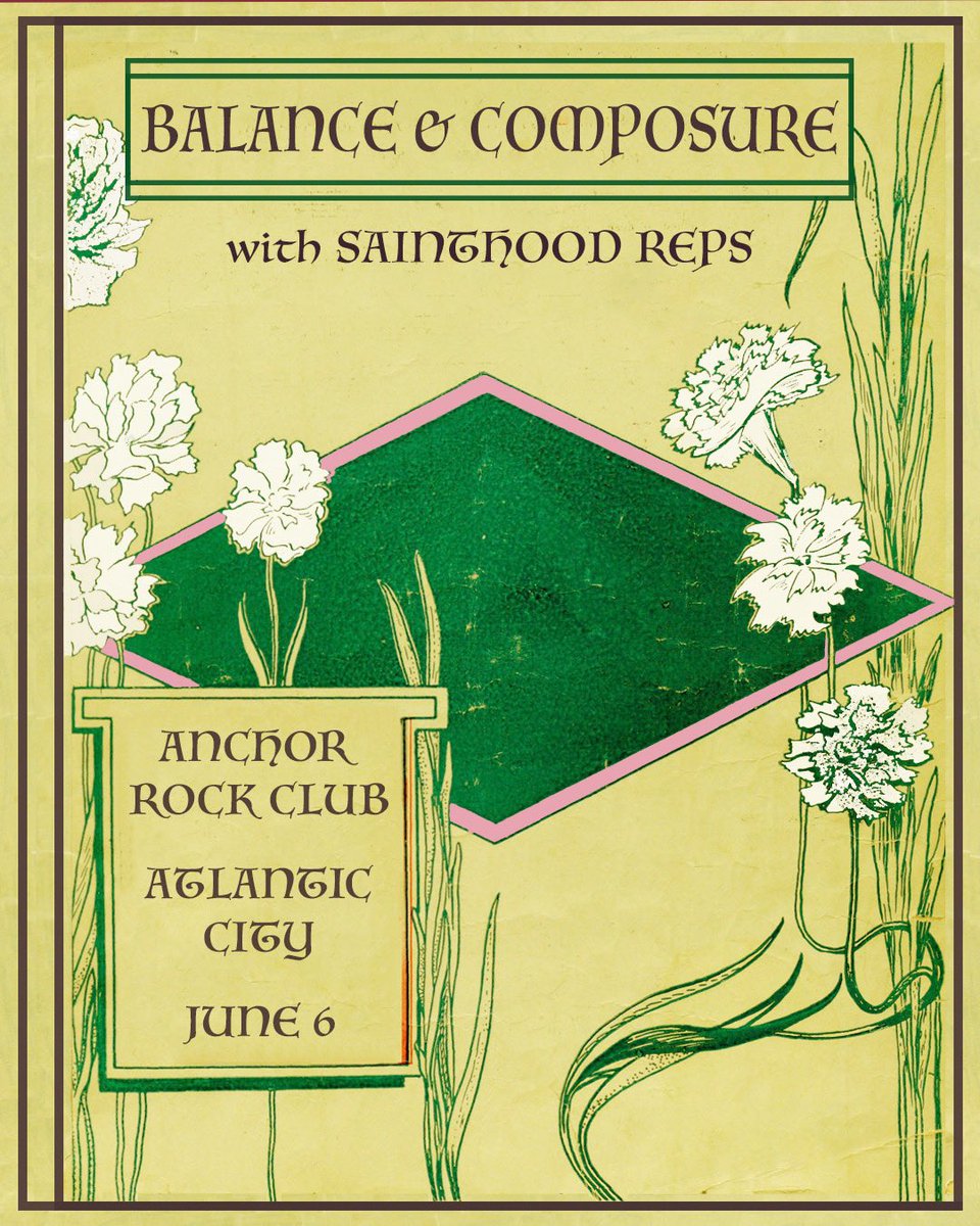 BALANCE & COMPOSURE (@balanceandcomp) on Twitter photo Headlining show in Atlantic City, NJ on 6/6 with <a href="/SainthoodReps/">Sainthood Reps</a> coming up quick!
tixr.com/groups/anchorr⦠Headlining show in Atlantic City, NJ on 6/6 with <a href="/SainthoodReps/">Sainthood Reps</a> coming up quick!
tixr.com/groups/anchorrā¦