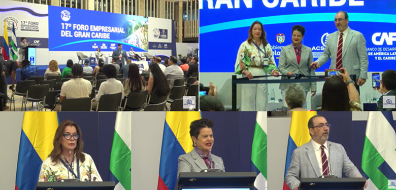 Luis Felipe Quintero Suárez (@fquinterosuarez) on Twitter photo Participamos en 17.º Foro Empresarial Gran Caribe <a href="/ACS_AEC/">Association of Caribbean States</a> en #Cartagena, en el que se abordan diferentes temas de interés regional. Vías digitales hacia el crecimiento sostenible; estrategias de promoción comercial; comercio sin papel y comercio electrónico, algunos de ellos. Participamos en 17.º Foro Empresarial Gran Caribe <a href="/ACS_AEC/">Association of Caribbean States</a> en #Cartagena, en el que se abordan diferentes temas de interés regional. Vías digitales hacia el crecimiento sostenible; estrategias de promoción comercial; comercio sin papel y comercio electrónico, algunos de ellos.
