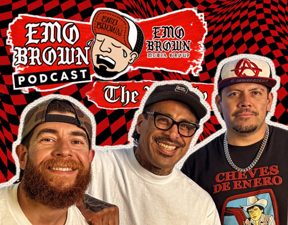 This week on Emo Brown 

open.spotify.com/episode/4yRQtR…

Splurgeo joins the pod and it gets wild, quick.

Should you tattoo your wife’s name on you?

Listen now on Spotify, Apple Podcasts, and YouTube!

#EmoBrownEmpire 
#EmoBrown #TheWeekly