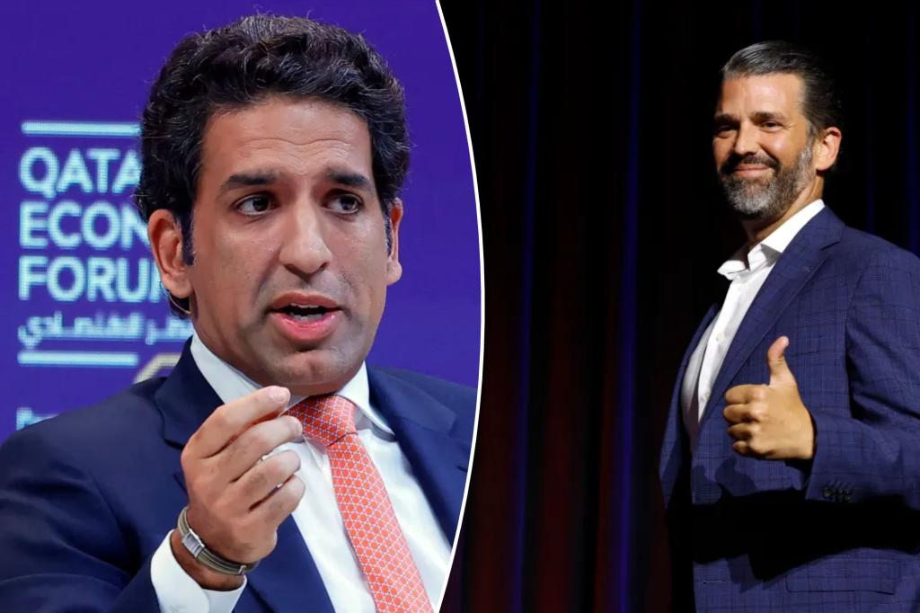 New York Post (@nypost) on Twitter photo Donald Trump Jr. hosting NYC investor event for ‘Amazon of guns’ — aims to ring NYSE bell for ‘PEW’ in June trib.al/y0Q6PsF Donald Trump Jr. hosting NYC investor event for ‘Amazon of guns’ — aims to ring NYSE bell for ‘PEW’ in June trib.al/y0Q6PsF