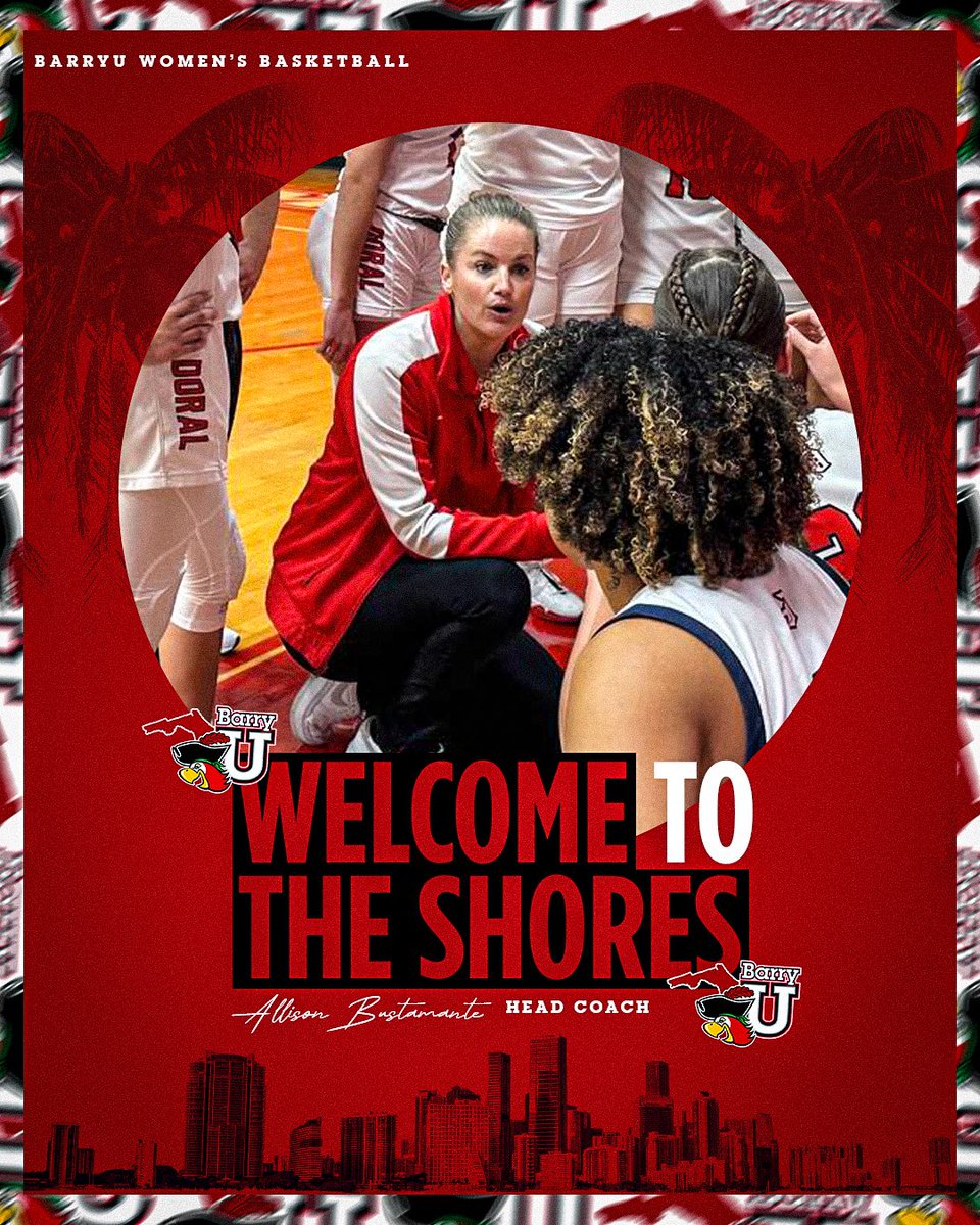 Barry University Athletics (@gobarrybucs) on Twitter photo ๐ด ๐๐๐๐๐๐๐ ๐๐ ๐๐๐ ๐๐๐๐๐๐ ๐ด
Weโve named Allison Bustamante our new <a href="/BarryUWBB/">Barry University Women's Basketball</a> Head Coach!
๐: bit.ly/3YZt1Ao
#GoBarryBucs // #BarryUWBB ๐ด ๐๐๐๐๐๐๐ ๐๐ ๐๐๐ ๐๐๐๐๐๐ ๐ด
Weโve named Allison Bustamante our new <a href="/BarryUWBB/">Barry University Women's Basketball</a> Head Coach!
๐: bit.ly/3YZt1Ao
#GoBarryBucs // #BarryUWBB