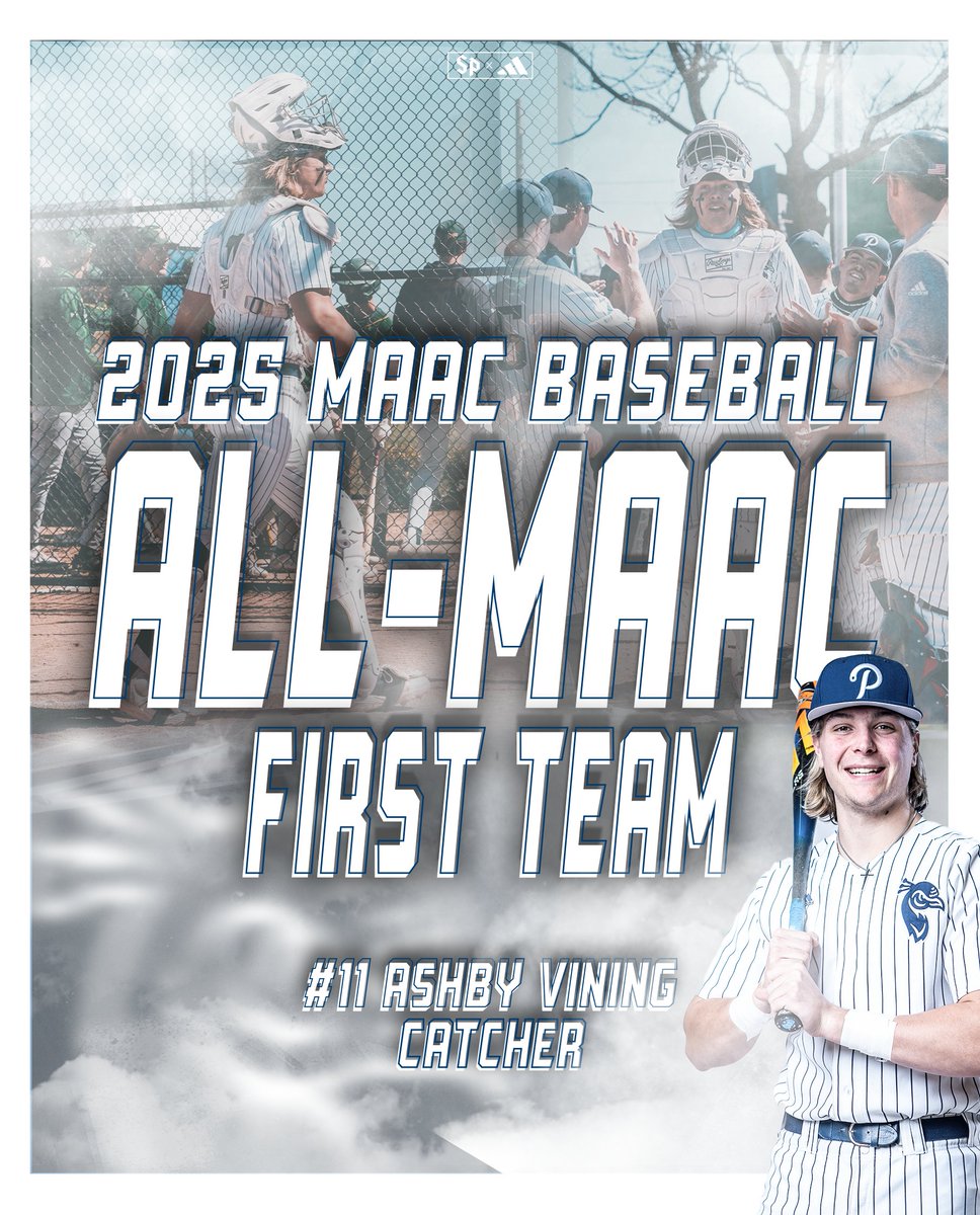 𝙄𝘾𝙔𝙈𝙄: Ashby was named All-MAAC First Team...what a season it was for our guy!

𝙍𝙀𝙋𝙍𝙀𝙎𝙀𝙉𝙏

#StrutUp 🦚