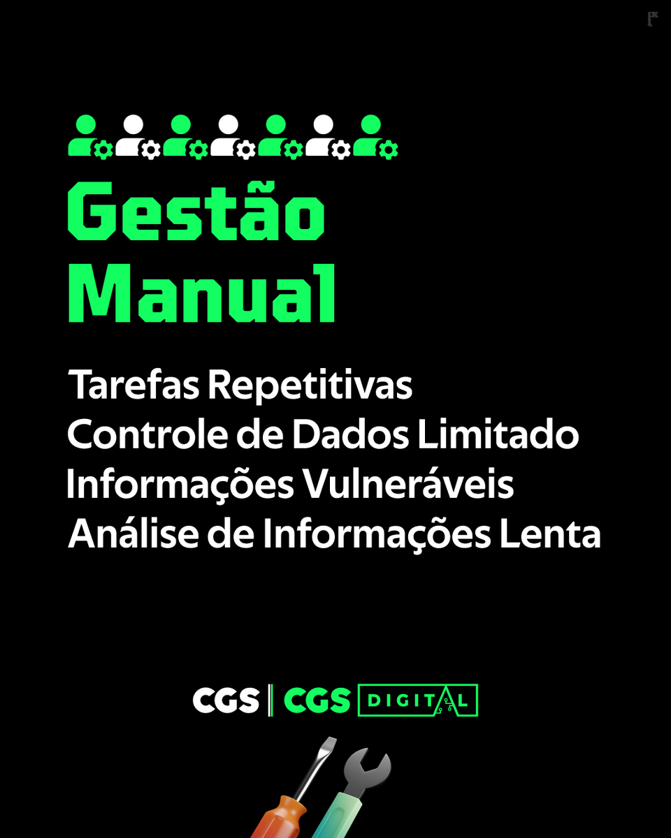CGSDIGITAL_'s tweet photo. Deixe o papel pra trás. Automatize sua gestão com a CGS. 📈⚙ #GestãoInteligente #AutomaçãoComercial #CGS https://t.co/D0fgS50AJe