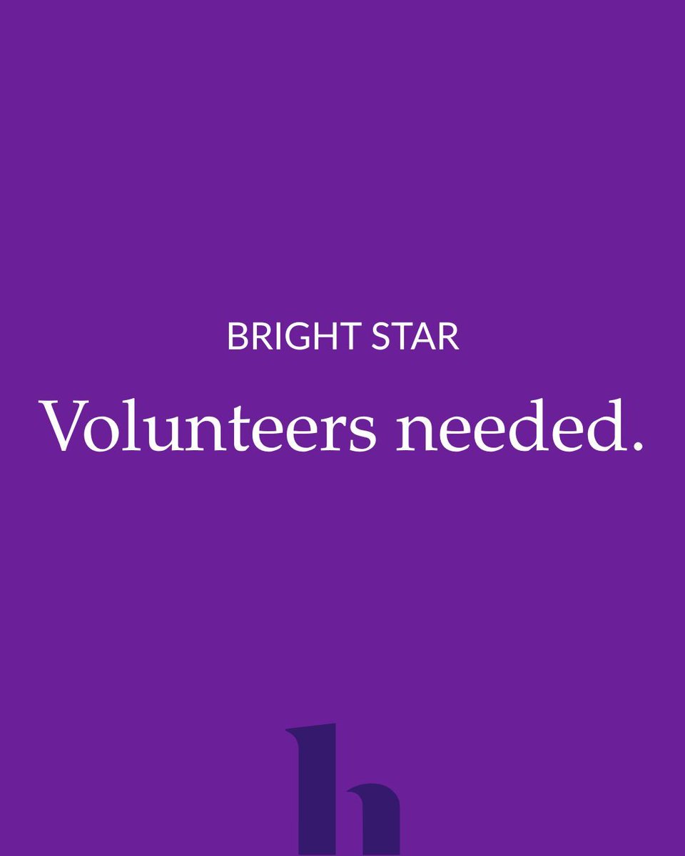 Do you want to make a real impact in your community? ✨ Become a volunteer with Bright Star and support grieving children and teens right here in Brevard.
 
Volunteers can enjoy great perks like discounts at Health First gift shops, cafes, and gyms. Plus, if you’re a student
