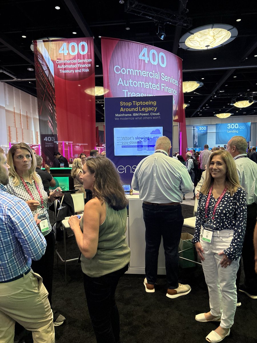 EnsonoIT's tweet photo. FIS Emerald was backed with bold ideas, smarter tech, and serious energy. Loved digging into AI, core modernization and what's next in banking.
Thanks to everyone who stopped by our both and joined the conversation!
#FISEmerald2025 #MakeBetterHapen #fintech https://t.co/K1S1Jr1FxK