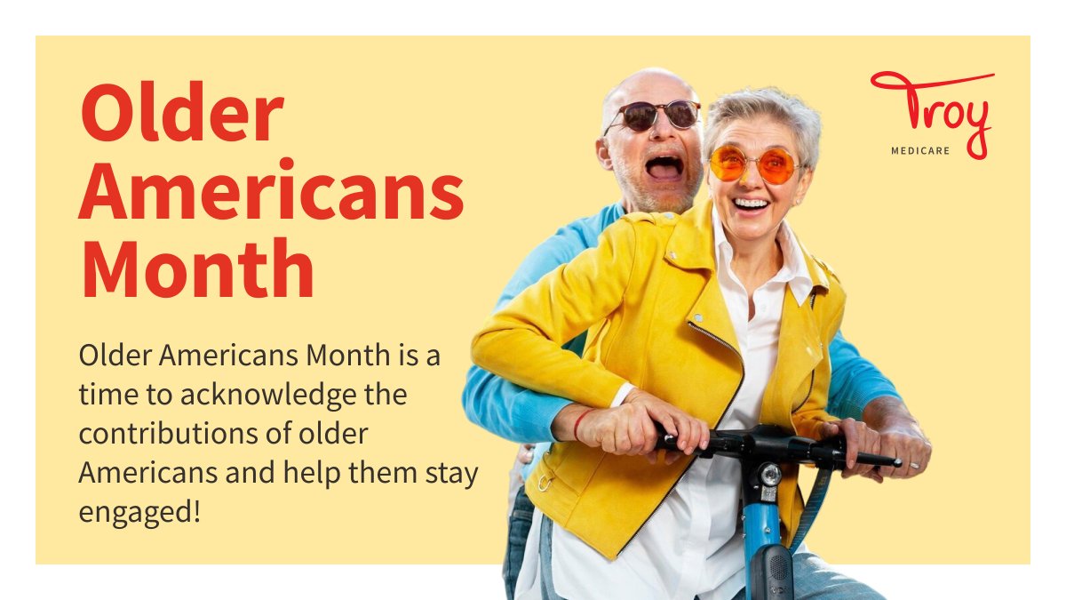 TroyMedicare's tweet photo. Troy Care Managers can help with ways to stay active and engaged! Call 910-878-2730 today!  We’re available Mon-Fri, 9am-5pm.

#OlderAmericansMonth
Source: https://t.co/KcRHPyDDZW https://t.co/IFMdQZOnWK