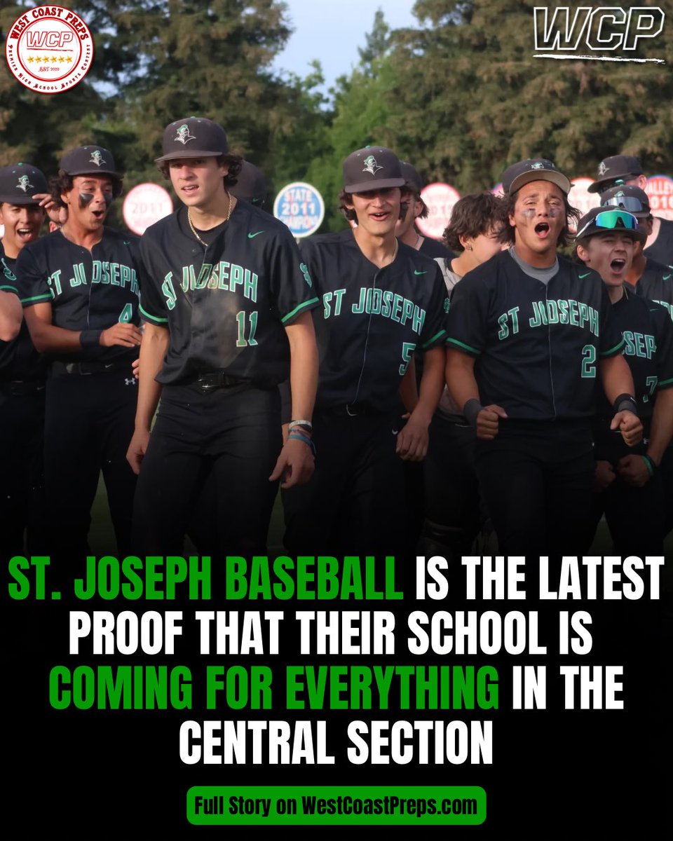 St. Joseph has climbed fast since joining the Central Section — new divisions, more titles, and now a D1 baseball finals run. 

All the way from Santa Maria.

Full Story ➡️ westcoastpreps.com/st-joseph-base…