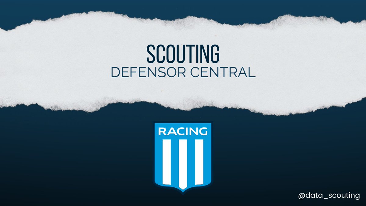data_scouting's tweet image. 📊Scouting Defensor Central ─ Racing Club

A continuación, hilo de scouting con análisis y métricas de defensores centrales con potencial para ocupar la defensa de Racing.

Vamos con el análisis jugador por jugador 👇