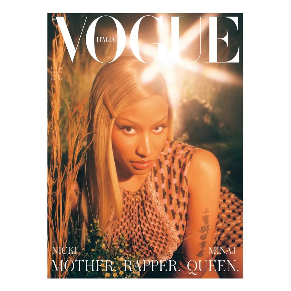 Nicki Minaj Shop (@shopwithnicki) on Twitter photo NEW: Vogue Italia Magazine (June 2025 Edition) <a href="/NICKIMINAJ/">Nicki Minaj</a> Cover Issue
$23.95
magazinecafestore.com/products/vogue… (<a href="/magazinecafe/">Magazine Cafe</a>) NEW: Vogue Italia Magazine (June 2025 Edition) <a href="/NICKIMINAJ/">Nicki Minaj</a> Cover Issue
$23.95
magazinecafestore.com/products/vogue… (<a href="/magazinecafe/">Magazine Cafe</a>)