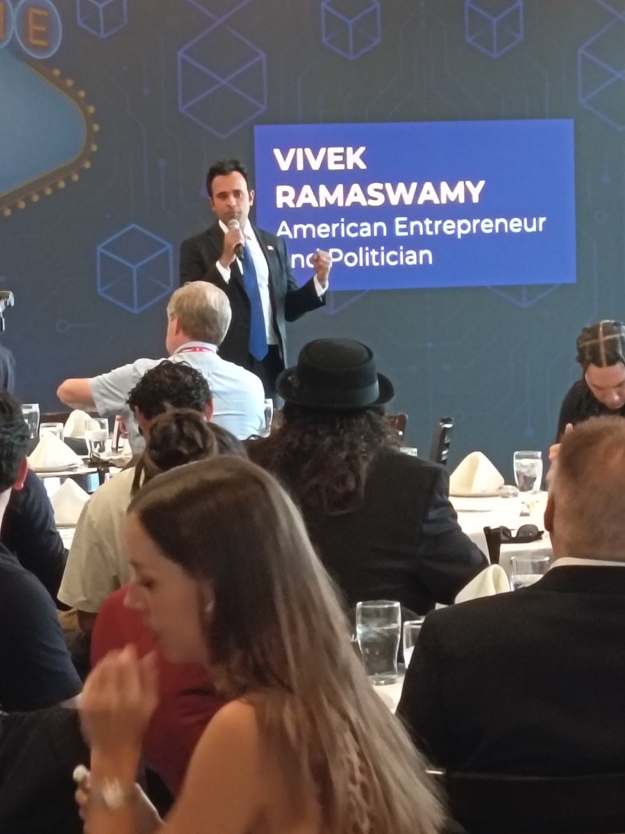 Mauricio Silvestris (@maufaxe) on Twitter photo Vivek Ramaswamy hits #BitcoinVegas!
Surrounded by visionaries at the intersection of innovation and disruption — <a href="/ThisIsDNA/">DNA</a>, <a href="/BackstageBks/">BKSBackstage | Smart Tickets | RWA</a>, and crypto pioneer <a href="/brockpierce/">Brock Pierce</a>.
From biotech to blockchain, the conversation is just getting started.
#Bitcoin #VivekRamaswamy #BrockPierce Vivek Ramaswamy hits #BitcoinVegas!
Surrounded by visionaries at the intersection of innovation and disruption — <a href="/ThisIsDNA/">DNA</a>, <a href="/BackstageBks/">BKSBackstage | Smart Tickets | RWA</a>, and crypto pioneer <a href="/brockpierce/">Brock Pierce</a>.
From biotech to blockchain, the conversation is just getting started.
#Bitcoin #VivekRamaswamy #BrockPierce