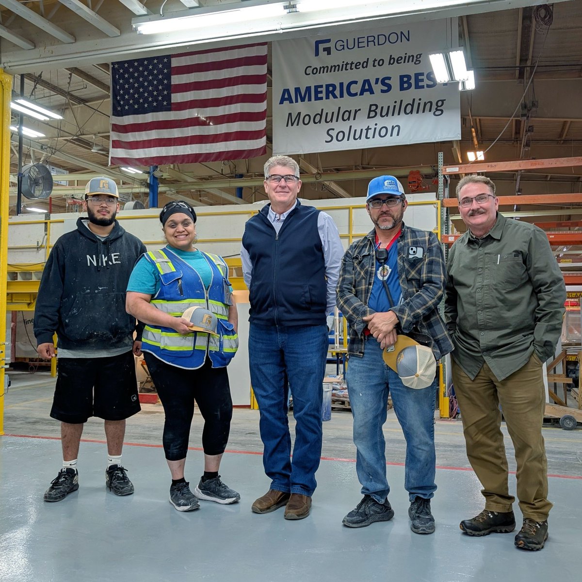 GuerdonModular's tweet image. May Guerdon Gold recipients: Julian, Letty, and Placido!
Your hard work, reliability, and dedication make a real impact every day. Thank you for setting the standard and being an essential part of what makes Guerdon strong.
#GuerdonGold #Teamwork #BuiltinIdaho