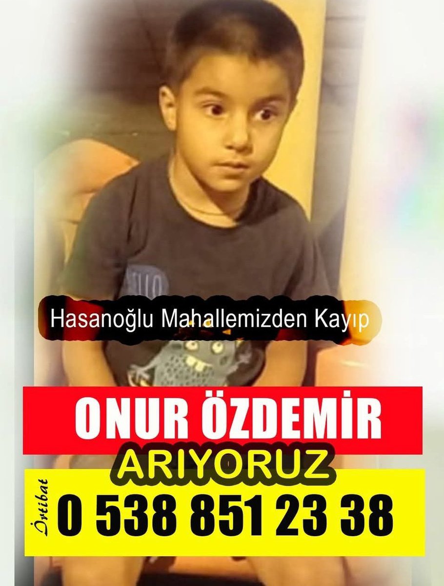 brctv12's tweet photo. Ne kadar acı 2 gündür otizmli bir çocuğumuz kayıp, tenezzül edip paylaşmayacak kadar vicdandan yoksun bir kitle var karşımızda‼️

Çok ACİL paylaşalım‼️

KAYIP çocuk aranıyor‼️

Gaziantep'in Araban ilçesinde dün akşam saatlerinde kaybolan 10 yaşındaki otizm hastası  Onur Özdemir, maalesef kayıp‼️

Görenlerin Gaziantep-Araban jandarmayı arasın.

Lütfen rt ederek duyuralım‼️

#OnurÖzdemir #Gaziantep #Araban #Kayıp