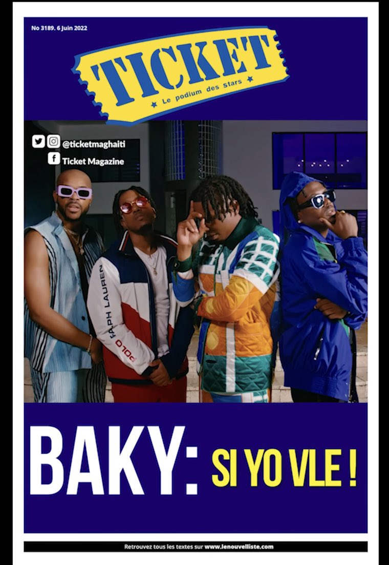 GregoireMorose's tweet photo. Nou met rap sou billboard, nou wete l sou ticket. Kon’n ran nou 😁
#Goatesque https://t.co/ktac6Srdco