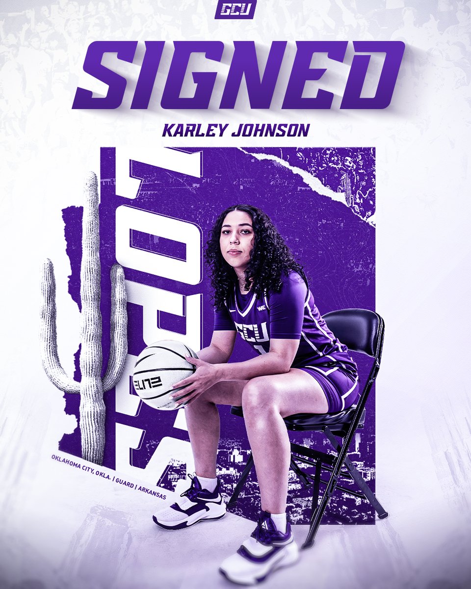 GCU Women's Basketball (@gcu_wbb) on Twitter photo ๐ข๐๐๐๐๐๐๐๐๐ฌ a Lope! ๐ค
2022 McDonald's All-American ๐บ๐ธ nominee and ex-Arkansas guard <a href="/KarleyJohnsonOK/">Karley Johnson</a> has signed with GCU โช๏ธ๐ฃ ๐ข๐๐๐๐๐๐๐๐๐ฌ a Lope! ๐ค
2022 McDonald's All-American ๐บ๐ธ nominee and ex-Arkansas guard <a href="/KarleyJohnsonOK/">Karley Johnson</a> has signed with GCU โช๏ธ๐ฃ