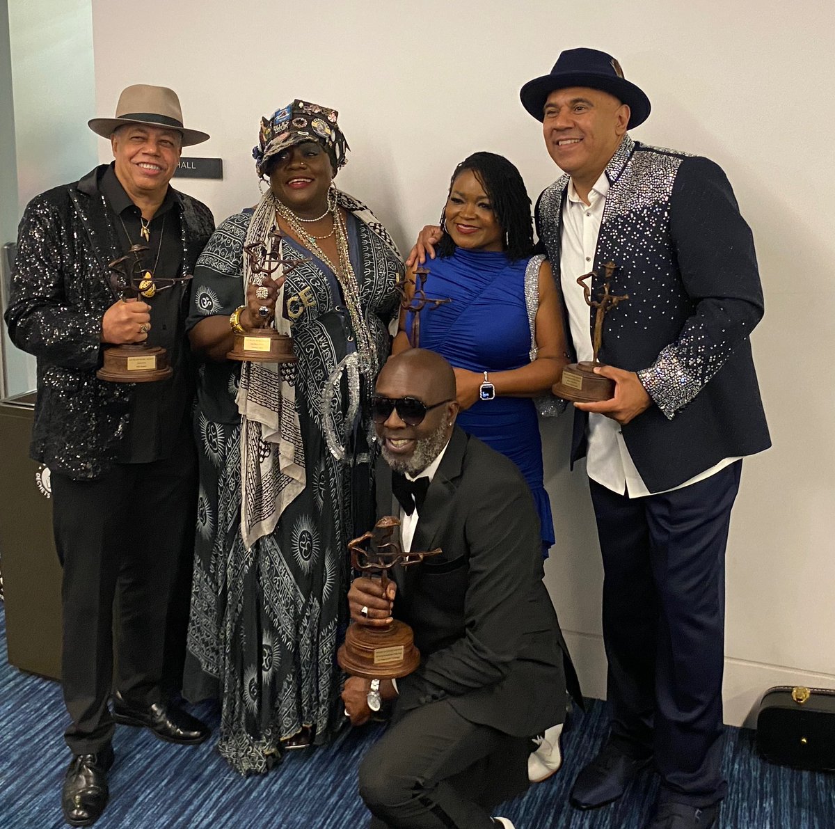 Thank you <a href="/BluesFoundation/">The Blues Foundation</a> for hosting another great event and thank you to all the people who voted for me this year thank you so much for your support.