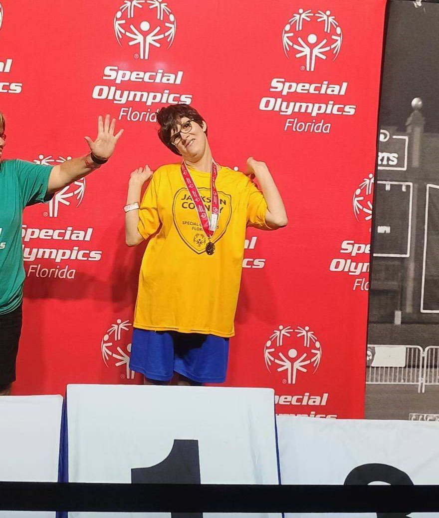 FloridaAPD's tweet image. The 2025 Special Olympics Florida Summer Games, held May 16–18 at ESPN Wide World of Sports, brought together incredible athletes from across the state — including our amazing Sunland team!
Competing in cycling, athletics, and bocce, our Sunland athletes brought home:
•1st in…