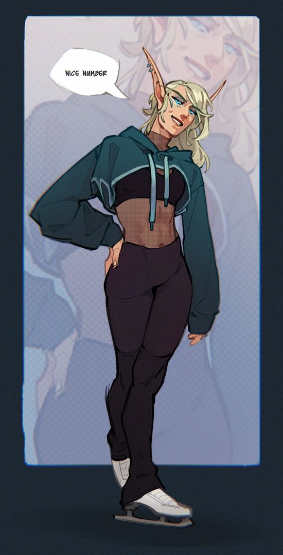 Sigurn_'s tweet photo. May I interest you in a lil Ice Hockey x Figure Skating AU for Sylvaina?
Breakaway - by the amazing CatFirebrand
https://t.co/DveuwcmpXd https://t.co/hLLpS2V39G
