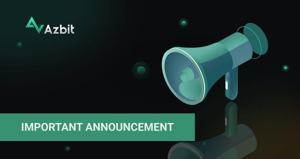 Token Listing Announcement

Dear friends,
Recently, new trending and long-awaited assets were added to Azbit CEX and Azbit Futures!

At Azbit, we are committed to expanding opportunities for our customers while ensuring a secure and robust trading environment. 

🚀Spot Listings