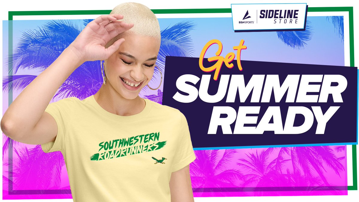 The weather is warming up (finally)! Get ready for summer with new designs to support your Roadrunners.

Through June 1, save 25% off a purchase of $100 or more with the code HONOR25 by visiting our shop at bit.ly/48OvtgI

#FastAndFierce #RunAsOne #WeAreSMC
