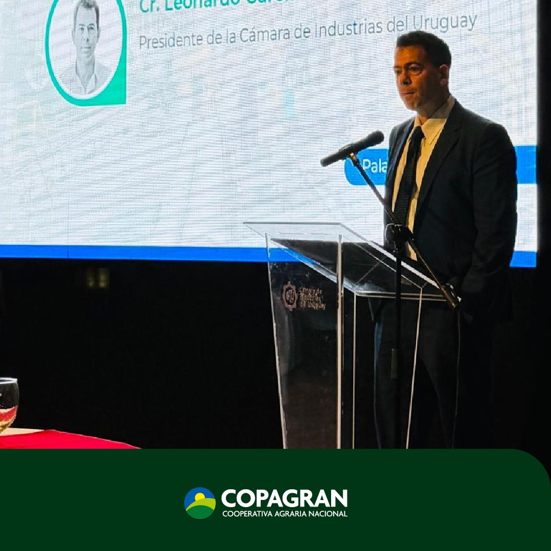 COPAGRAN (@copagranuy) on Twitter photo Nuestra empresa fue seleccionada por la <a href="/camindus/">Cámara de Industrias del Uruguay</a> para integrar el #CírculoIndustrial, una iniciativa que reúne a CEO’s, dueños y Gerentes Generales de las principales empresas industriales del país.
Participaron del lanzamiento en representación de nuestra organización:
🔹 Nuestra empresa fue seleccionada por la <a href="/camindus/">Cámara de Industrias del Uruguay</a> para integrar el #CírculoIndustrial, una iniciativa que reúne a CEO’s, dueños y Gerentes Generales de las principales empresas industriales del país.
Participaron del lanzamiento en representación de nuestra organización:
🔹