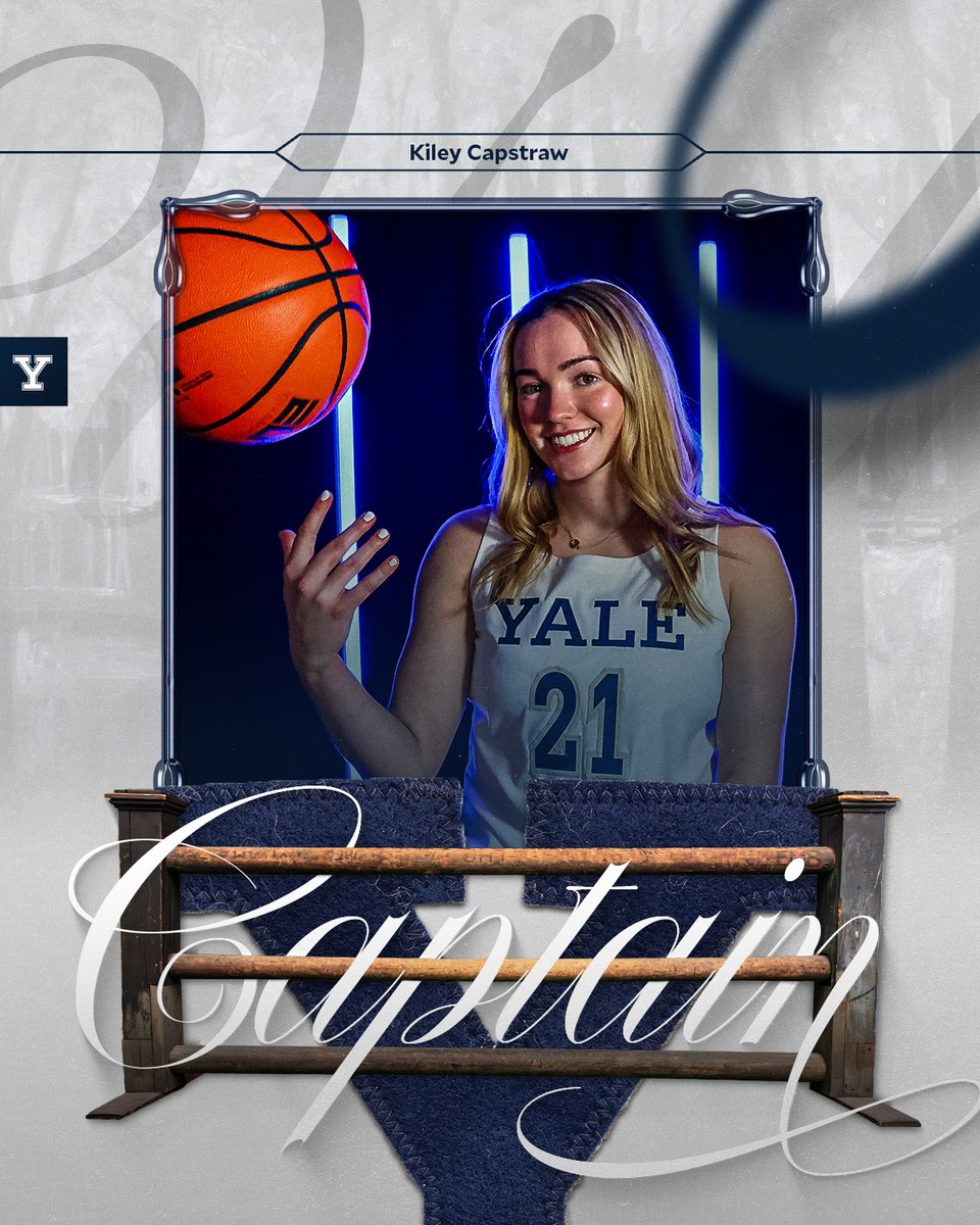📣 Introducing our 2025-26 captain...

𝓚𝓲𝓵𝓮𝔂 𝓒𝓪𝓹𝓼𝓽𝓻𝓪𝔀!

READ ➡ tinyurl.com/4k4ccs22

#ThisIsYale