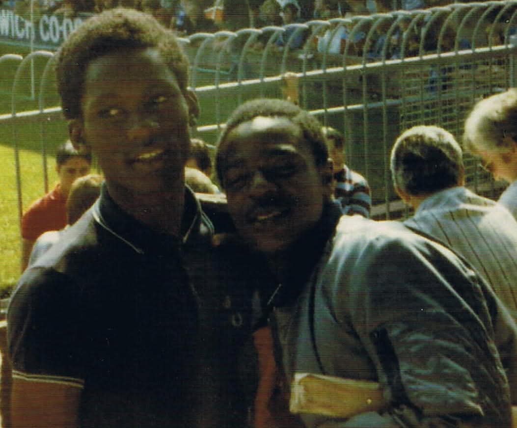 Old Skool Villa. Danny Brown &amp; Lloyd Johnson, Portman Road 1980 😎