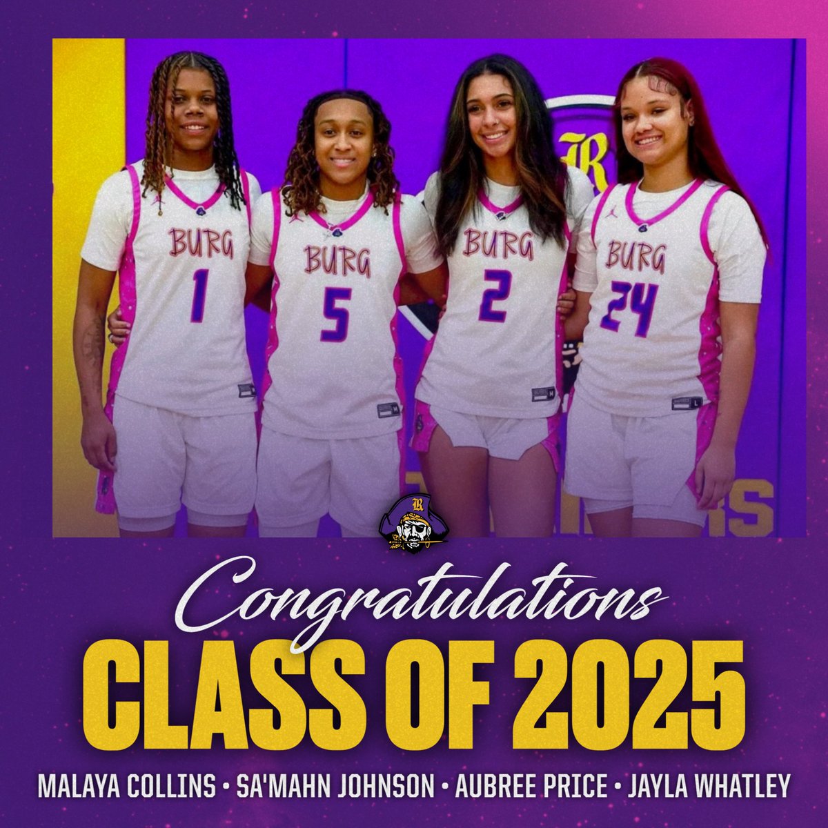 CONGRATULATIONS TO OUR 2025's!!! YOU DID IT!

Thank you for your dedication, leadership, and heart throughout your time. You’ve left a lasting impact on our team, both on and off the court. We’re proud of everything you’ve accomplished and can’t wait to see what’s next for you!