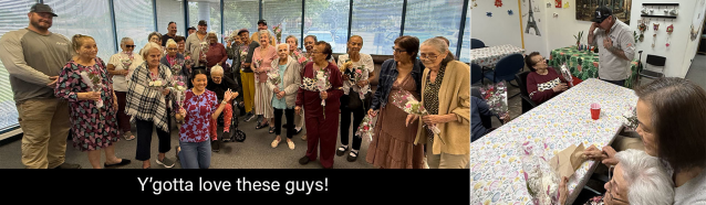 Ya’ gotta love these <a href="/TampaElectric/">Tampa Electric</a> guys – their mothers surely do. So do their Alternate Mothers of Mother’s Day 2025, the ones who received a special delivery from some very unexpected deliverers. #TECOProud #TECOCommunity dy.si/9T4KrW2
