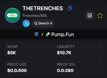 CallByVanga's tweet photo. Profit in the group: https://t.co/mLx4fBnEBM X600
Join the group now to receive member benefits.

#Trenches / $SOL
CA : 4z7secBe41i5Svtotp4k2FsjMVV6xykEVnrD4kdFpump

#ERICTRUMP #VIBERS #Belleve #Asa1 #SMASH #River #Yakiu #XBT #KEN #INTUE #8847 #VOOVO #KYC #GEISHA #JEET #Goob https://t.co/eLvh1QbkE4