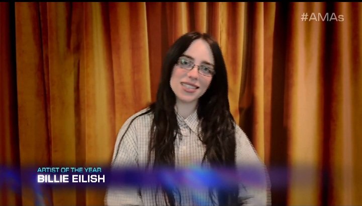 Congratulations To Billie Eilish for Winning Artist Of The Year! #AMAs