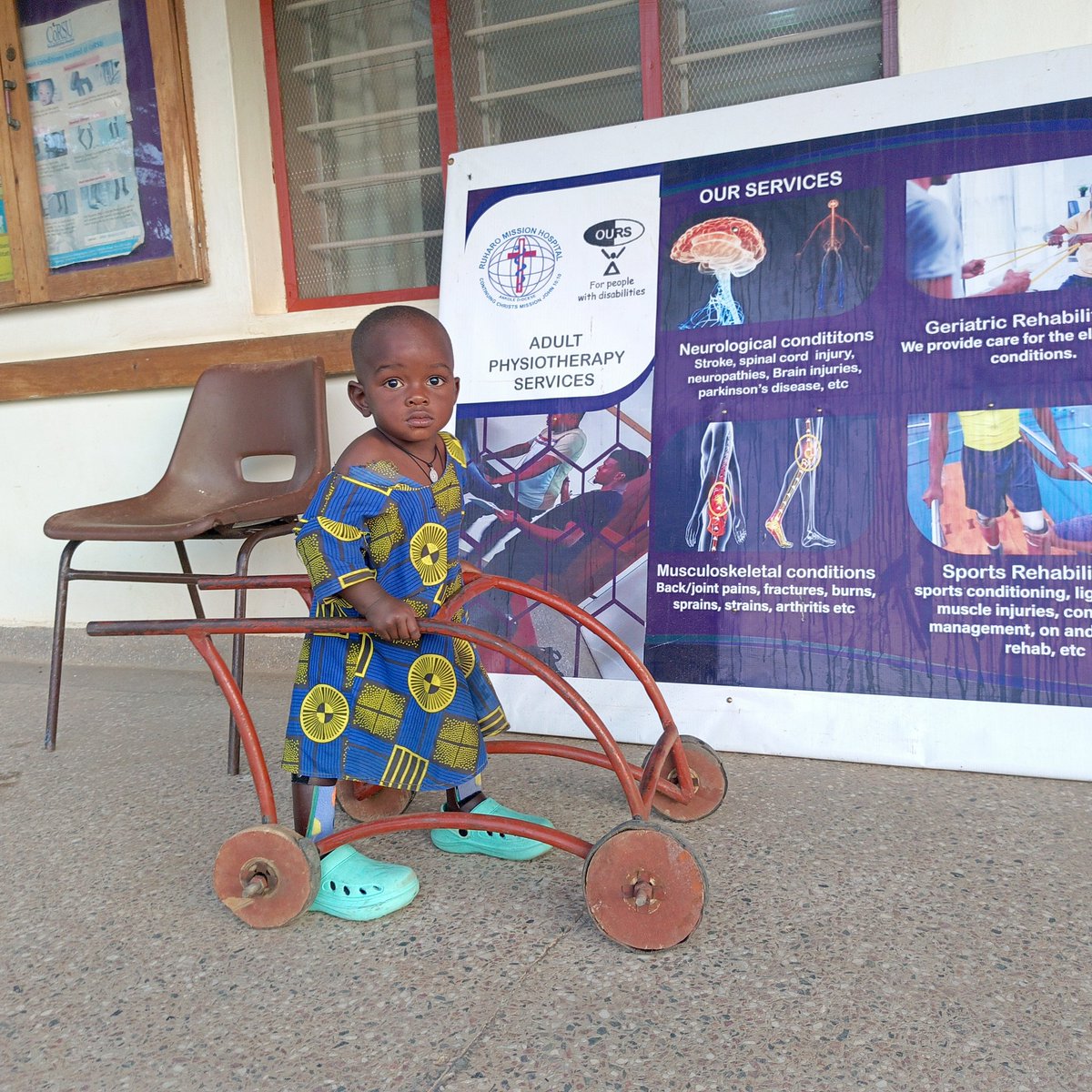 Ruharo Mission Hospital (@ruharohospital) on Twitter photo That moment when you're coming close to completion of the club foot interventions journey and take your first steps in life 😅😅😅😅
Thanks <a href="/cbmIHI/">CBM Inclusive Health Initiative</a> <a href="/cbmWorldwide/">CBM Christian Blind Mission</a> for your support to <a href="/OURSProgram/">OURS Program, Ankole Diocese</a> to improve the lives of children with disabilities
<a href="/TBekson/">Dr Bekson Tayebwa 💙</a> <a href="/bitekyerezomed1/">Dr Bitekyerezo Medard (Biteks)</a> That moment when you're coming close to completion of the club foot interventions journey and take your first steps in life 😅😅😅😅
Thanks <a href="/cbmIHI/">CBM Inclusive Health Initiative</a> <a href="/cbmWorldwide/">CBM Christian Blind Mission</a> for your support to <a href="/OURSProgram/">OURS Program, Ankole Diocese</a> to improve the lives of children with disabilities
<a href="/TBekson/">Dr Bekson Tayebwa 💙</a> <a href="/bitekyerezomed1/">Dr Bitekyerezo Medard (Biteks)</a>