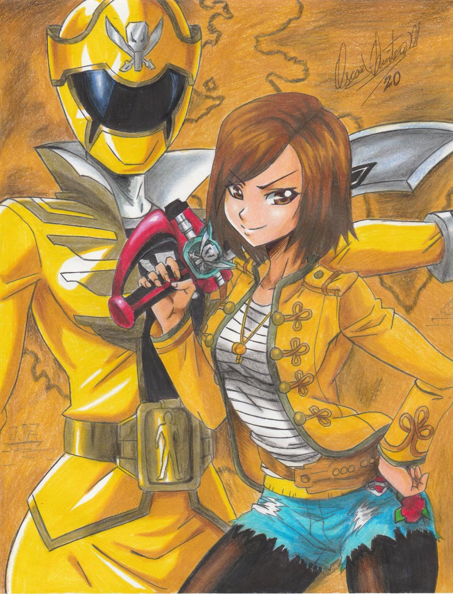 Kaizoku Sentai Gokaiger / Gokai Yellow #SuperSentai #Tokusatsu #KaizokuSentaiGokaiger #LukaMillfy