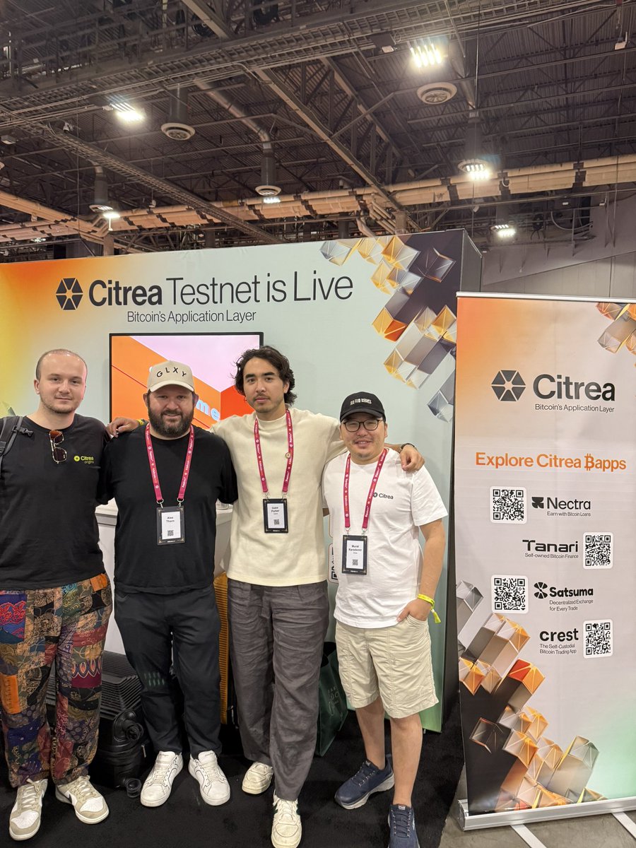 We out here with the Bitcoin Viking <a href="/intangiblecoins/">Alex Thorn</a> 

<a href="/citrea_xyz/">Citrea</a> x <a href="/galaxyhq/">Galaxy</a>