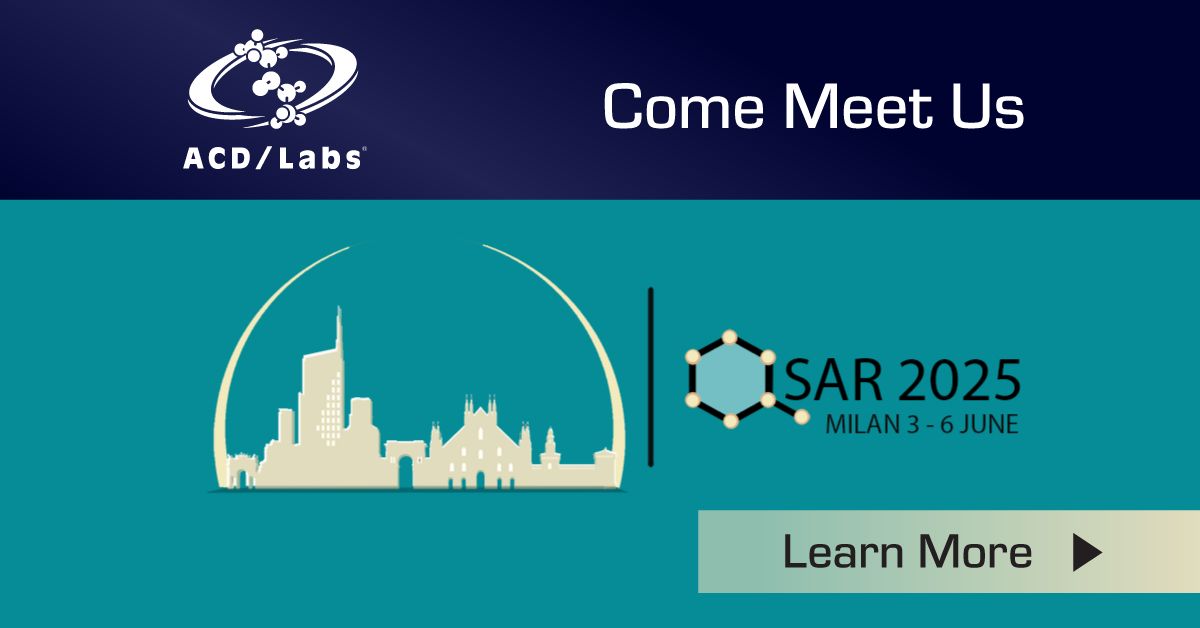ACD/Labs will attend QSAR2025 from June 3–6 at the Mario Negri Institute, Milan. Join us to discuss the latest in (Q)SAR development for health &amp; environmental safety. Learn more: buff.ly/GYDNwsc #QSAR2025