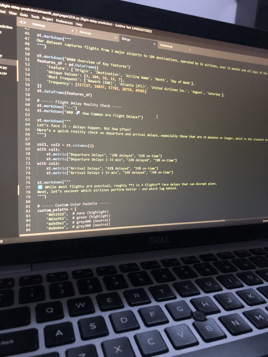 I'm building a <a href="/streamlit/">Streamlit</a> app to bring the insights from my current project to life and tell a story with data.