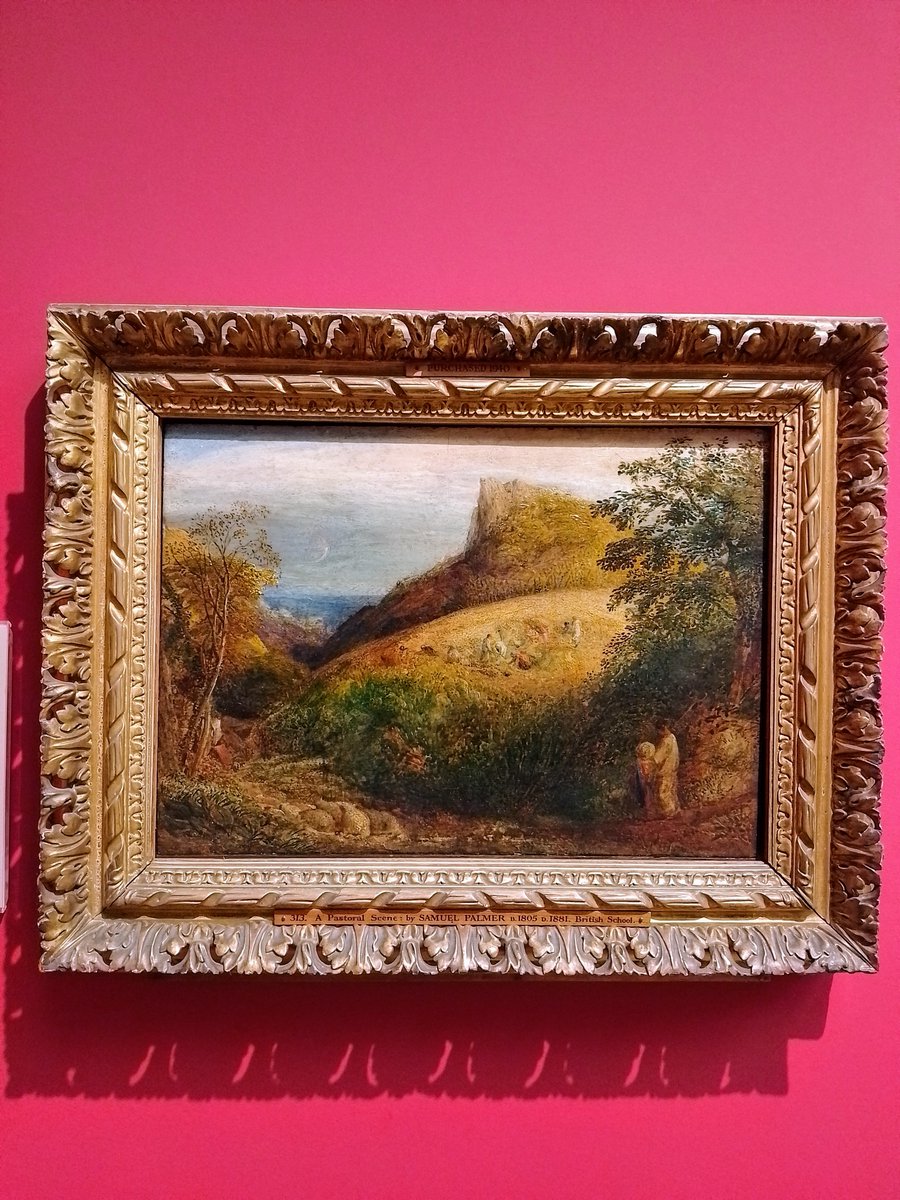 A pleasure to see these Samuel Palmer paintings at the <a href="/AshmoleanMuseum/">Ashmolean Museum</a>