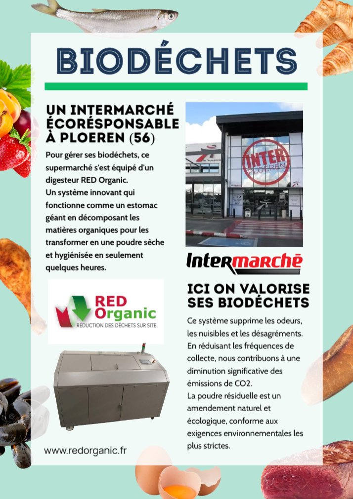 serge_sommier's tweet photo. Je remercie l'Intermarché de Ploeren (56) pour sa confiance ! 👍
Respect de la réglementation.
Convertir une dépense en un investissement intelligent. 🌱🫰
Adieu à la collecte à fonds perdus, bonjour à une véritable maîtrise budgétaire. 
#ploeren #RedOrganic #intermarche https://t.co/whkQx3ex7a