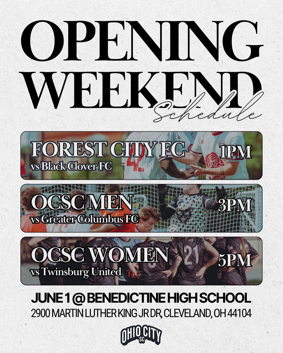 Like this if you’ve ever watched soccer or if you’ll be sat for all three games of our triple header home opener this Sunday.