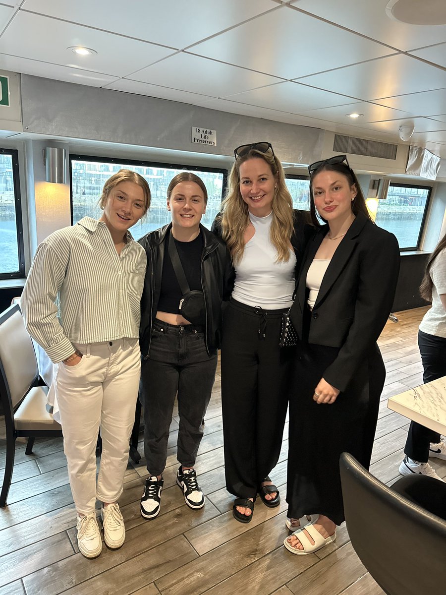 Boston Fleet (@pwhl_boston) on Twitter photo Cruisin’ into the off-season like: 🌊🥂🚢
Last week, the squad embarked on the Spirit of Boston Dinner Cruise with <a href="/citycruises/">City Cruises</a> before heading home for the summer.
#TougherTogether Cruisin’ into the off-season like: 🌊🥂🚢
Last week, the squad embarked on the Spirit of Boston Dinner Cruise with <a href="/citycruises/">City Cruises</a> before heading home for the summer.
#TougherTogether