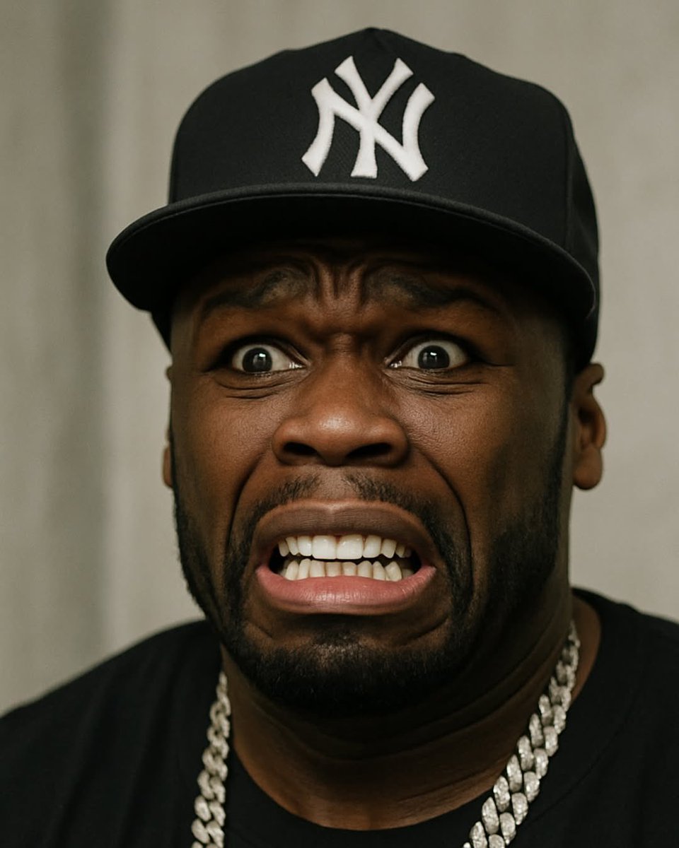 50cent's tweet image. Oh my goodness itty bitty Diddy wants me Dead, I have to lay low, ☹️I think I’m gonna hide out at the playoff game tonight LOL • gunitbrands.com