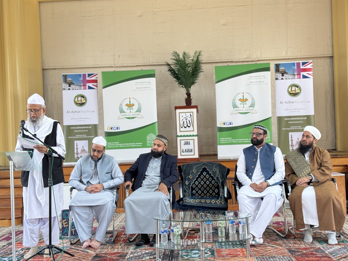 11/5/25: Annual Alumni Day held at Jamia Al-Karam. Alumni dating back to 1988, along with Imams &amp; scholars from the UK, gathered for a day of reflection, reunion &amp; inspiration with the institution’s Founder &amp; Principal, <a href="/ShaykhPirzada/">M I H Pirzada</a>.
Report &amp; Album: tinyurl.com/35ytd6kp